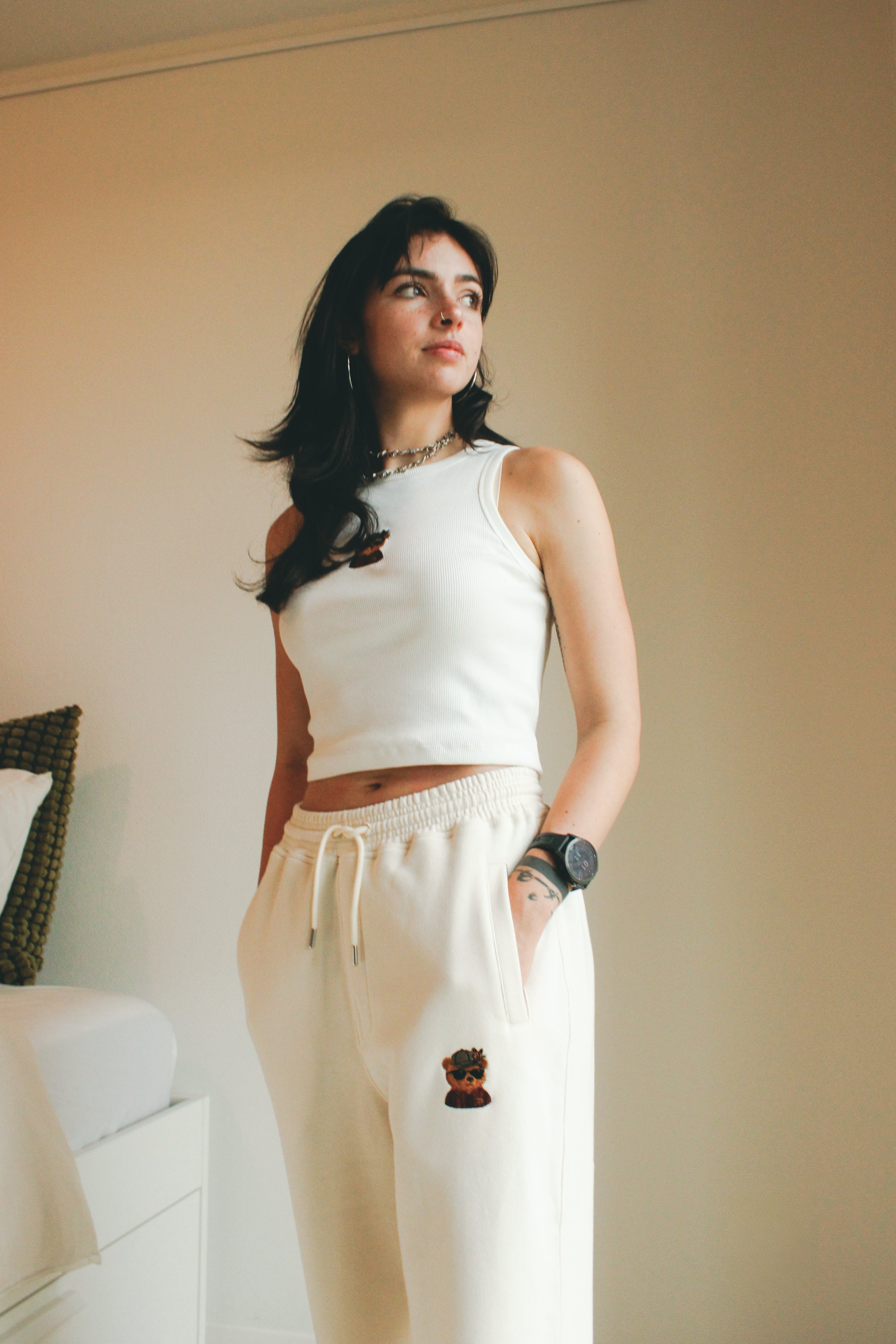 10. B- Teddy Joggers