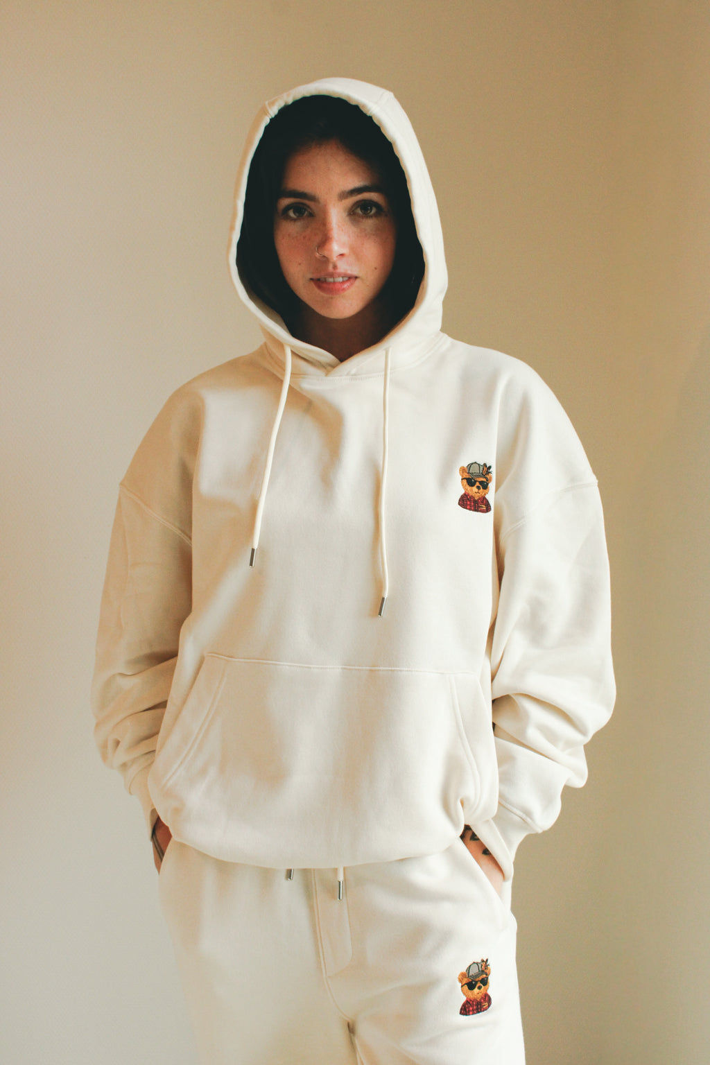 10. A - Teddy Hoodie