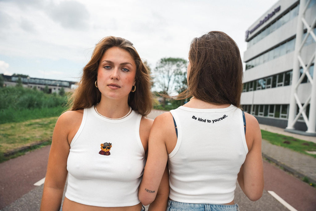 2- Crop top Teddy