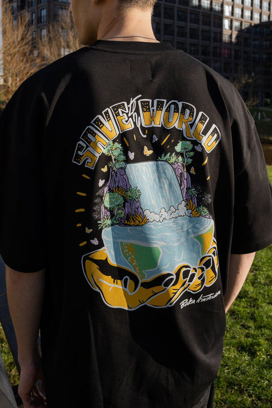 Rette das Welt-T-Shirt
