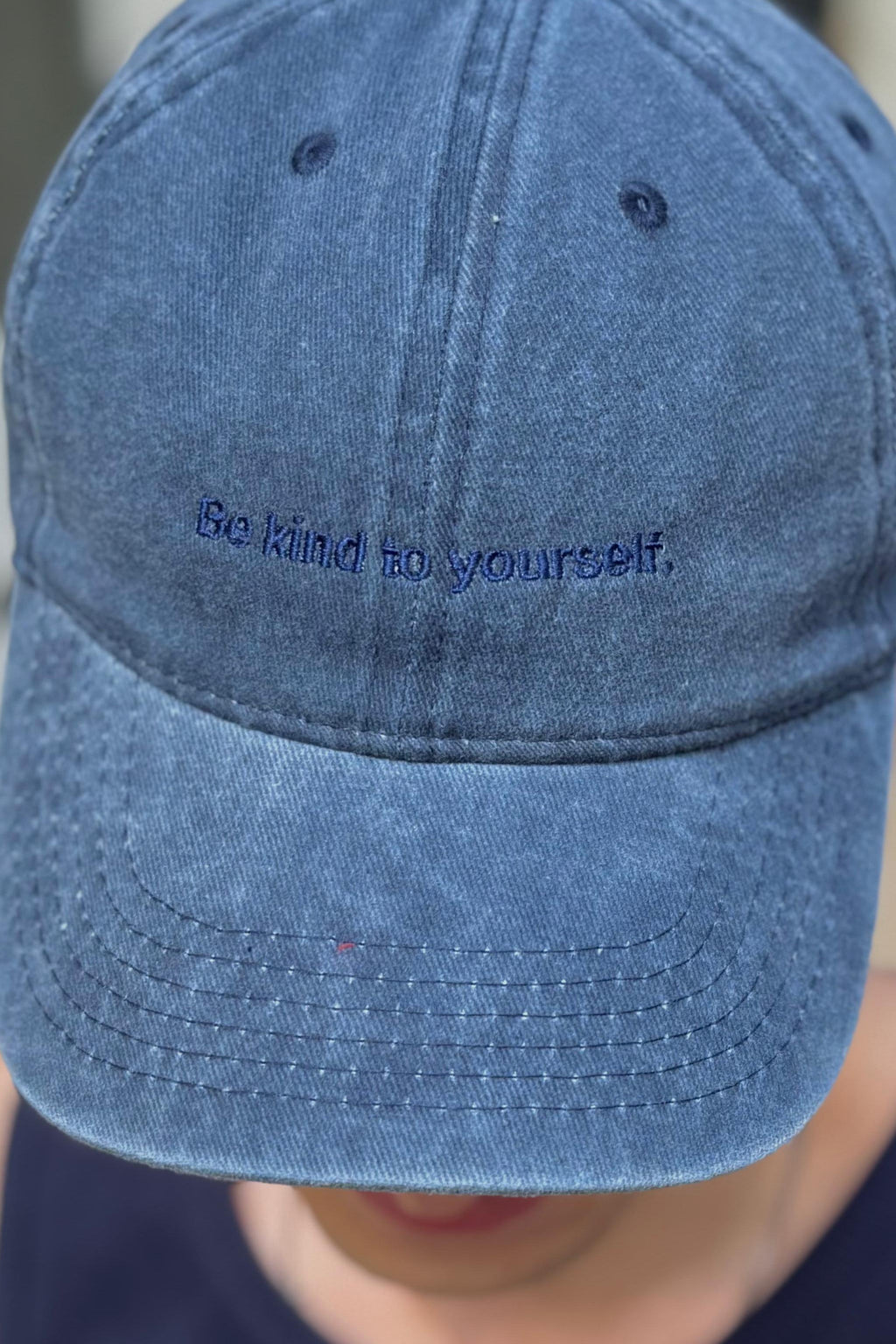 5- Be kind to yourself cap.